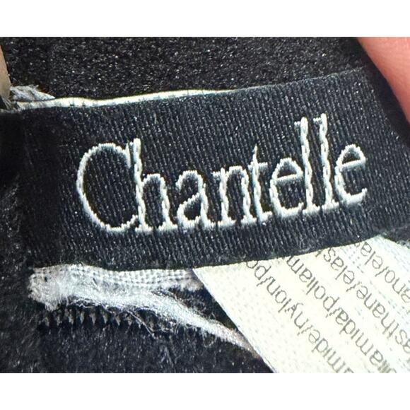 Chantelle Rive Gauche Full Coverage Unlined Black Bra Size 44 DD - Picture 5 of 8